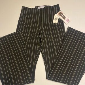 Vanilla Star Black and White Flare Pants. Small. Pull on. NWT. New.